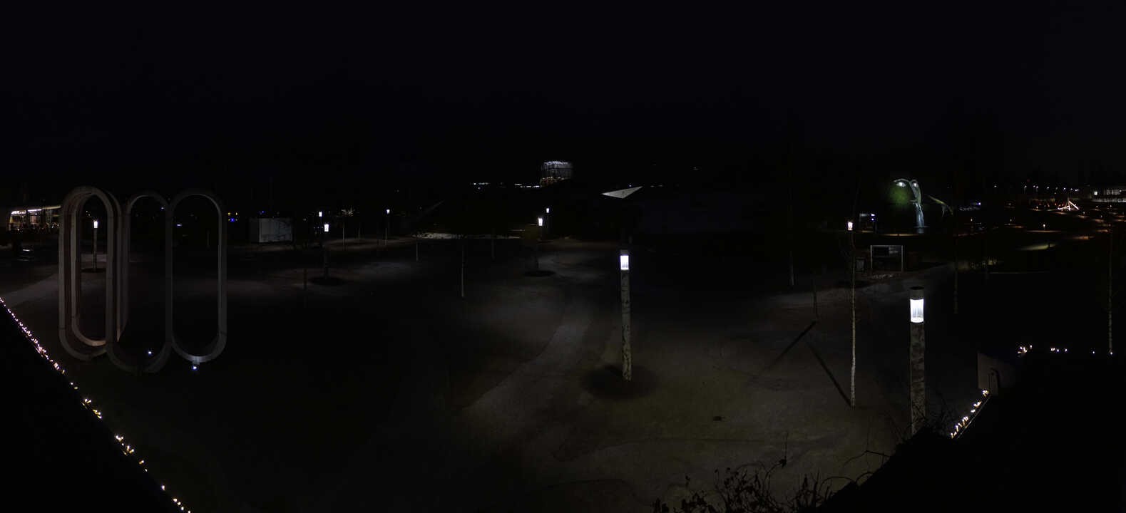 Archiv Foto Webcam Swarovski Kristallwelten: Außengelände