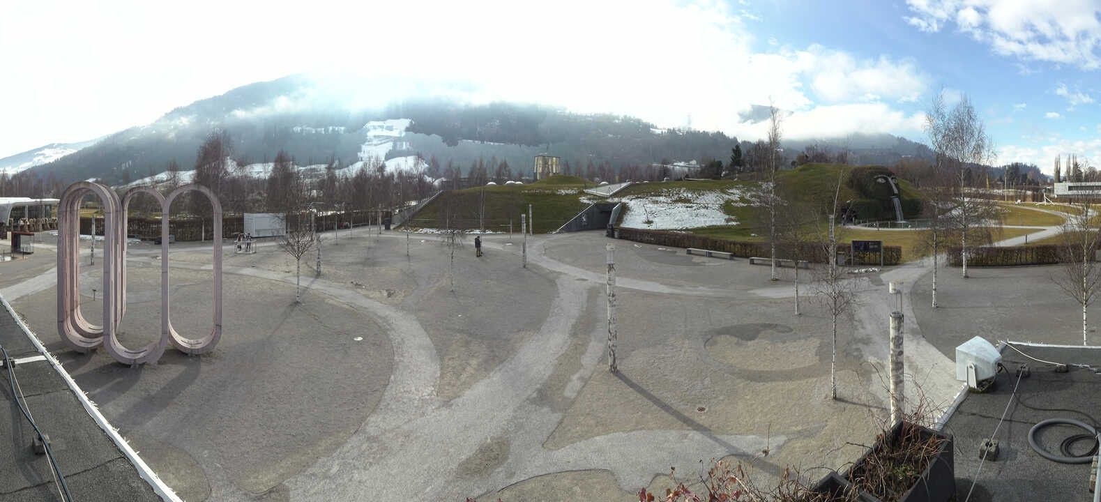 Archiv Foto Webcam Swarovski Kristallwelten: Außengelände