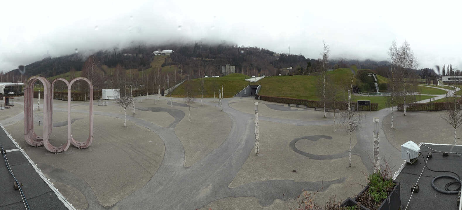 Archiv Foto Webcam Swarovski Kristallwelten: Außengelände