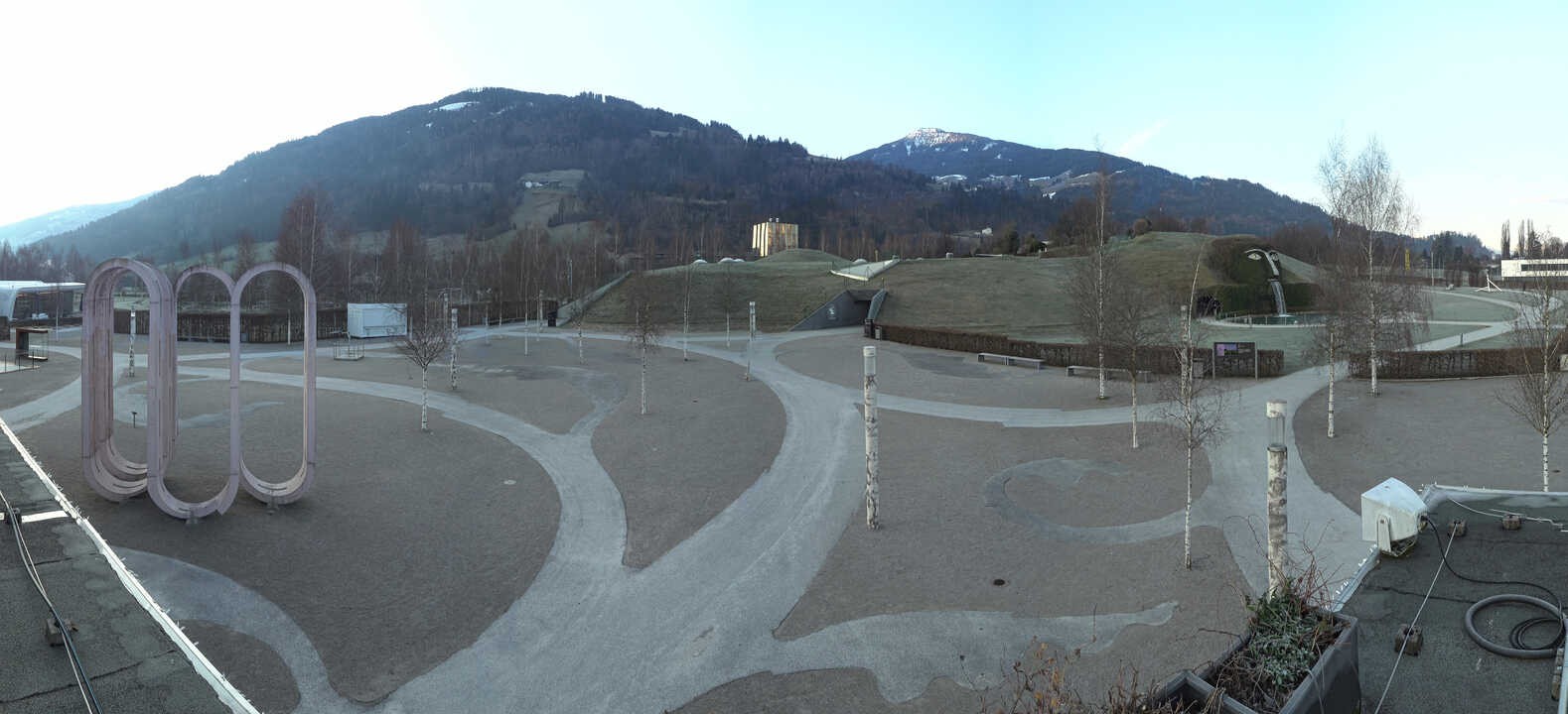 Archiv Foto Webcam Swarovski Kristallwelten: Außengelände