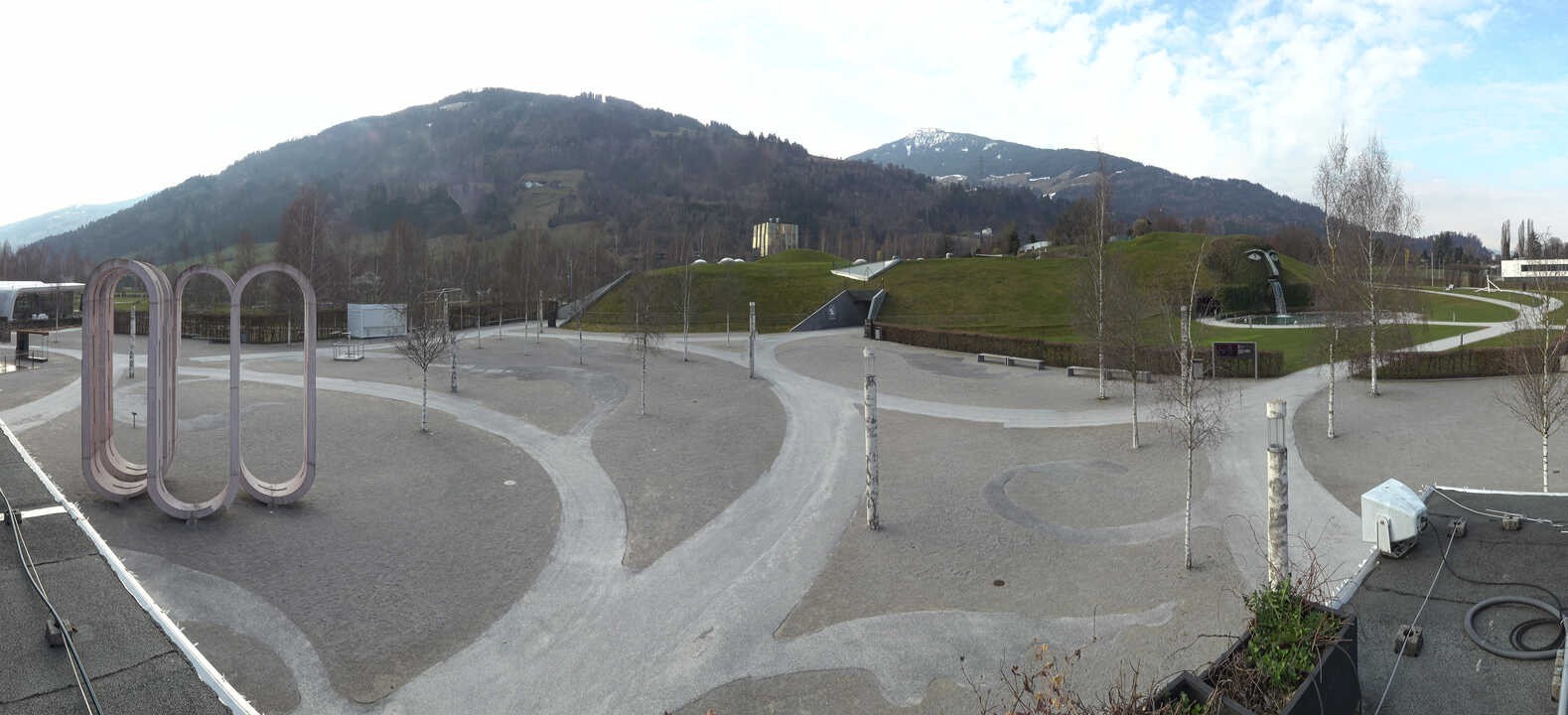 Archiv Foto Webcam Swarovski Kristallwelten: Außengelände