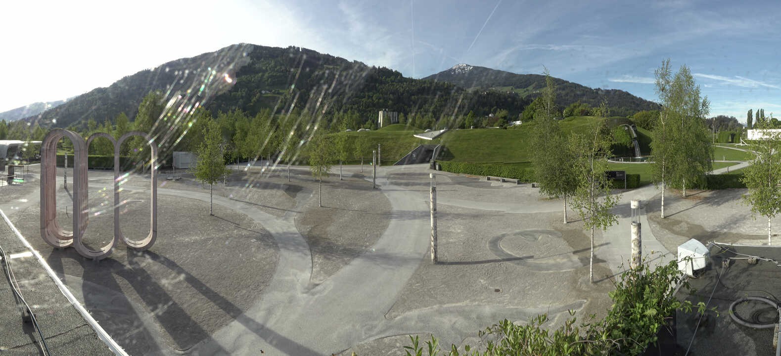 Archiv Foto Webcam Swarovski Kristallwelten: Außengelände