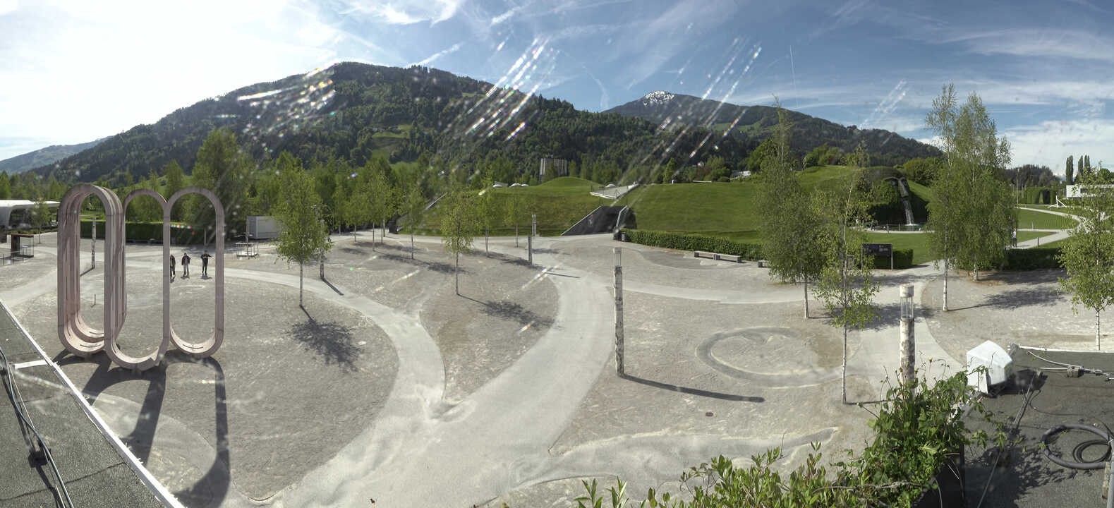 Archiv Foto Webcam Swarovski Kristallwelten: Außengelände