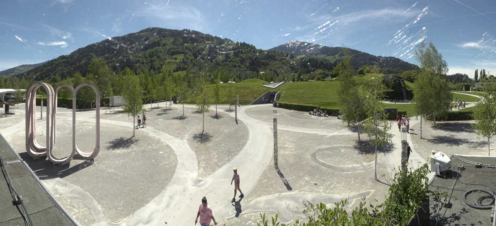 Archiv Foto Webcam Swarovski Kristallwelten: Außengelände
