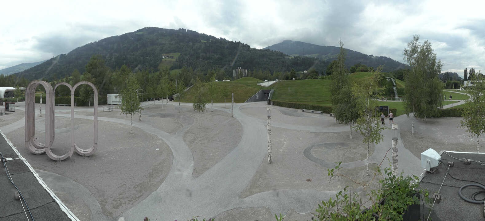 Archiv Foto Webcam Swarovski Kristallwelten: Außengelände