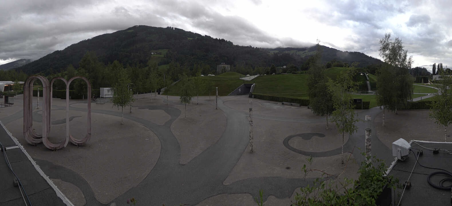 Archiv Foto Webcam Swarovski Kristallwelten: Außengelände