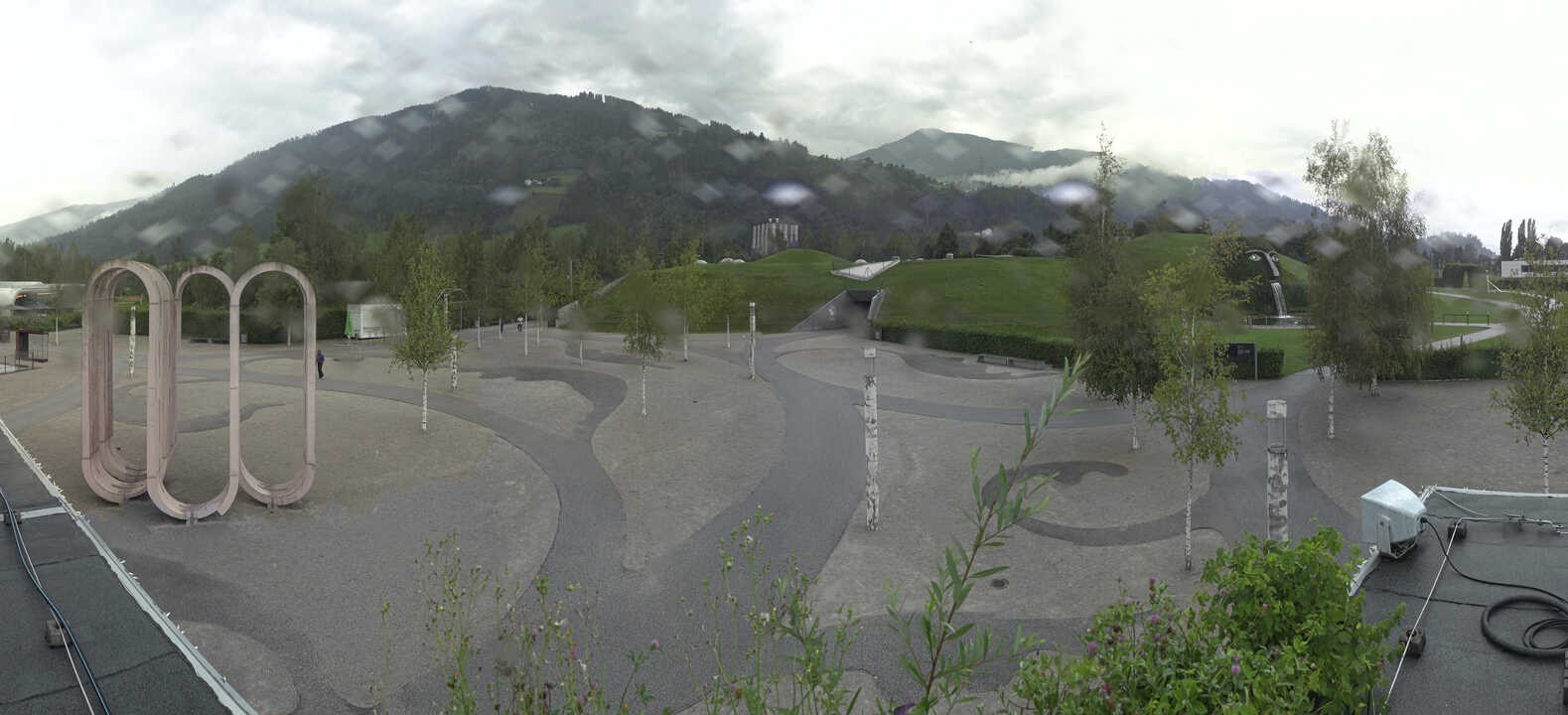 Archiv Foto Webcam Swarovski Kristallwelten: Außengelände