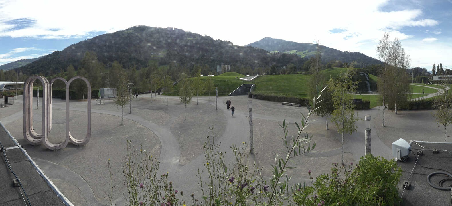 Archiv Foto Webcam Swarovski Kristallwelten: Außengelände