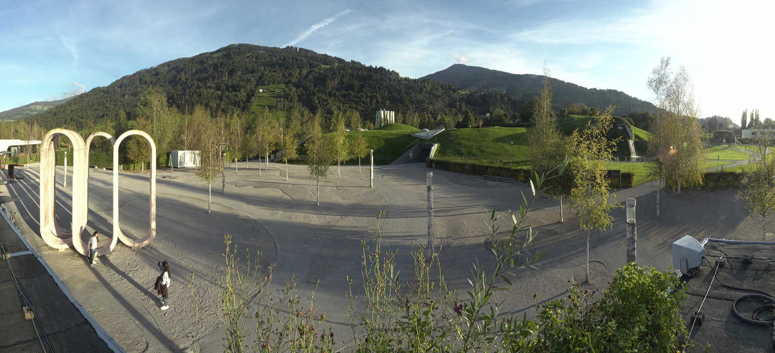 Archiv Foto Webcam Swarovski Kristallwelten: Außengelände