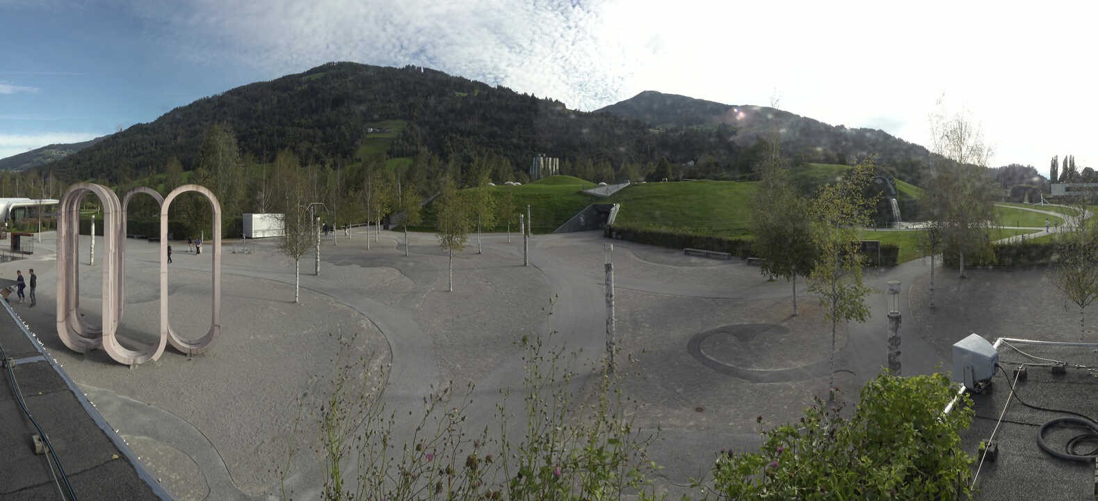 Archiv Foto Webcam Swarovski Kristallwelten: Außengelände