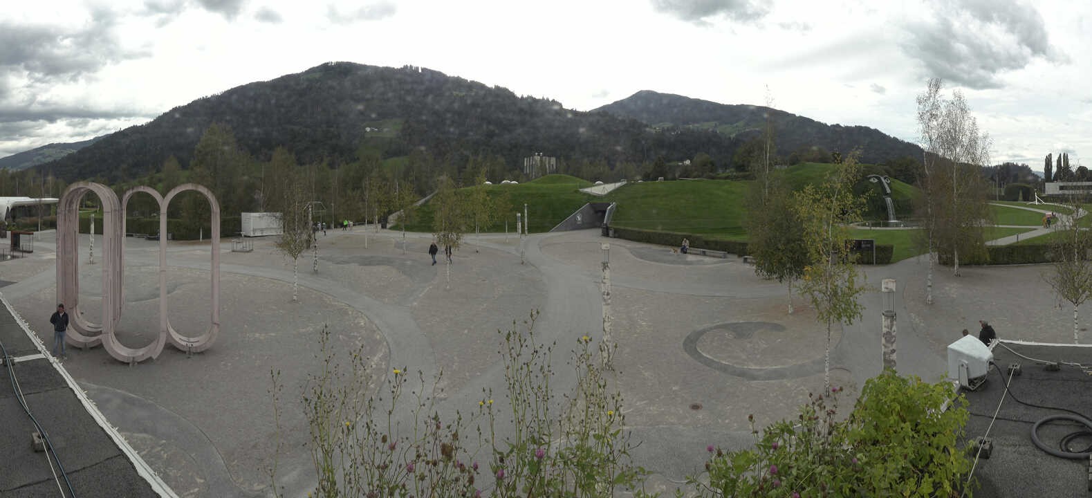 Archiv Foto Webcam Swarovski Kristallwelten: Außengelände
