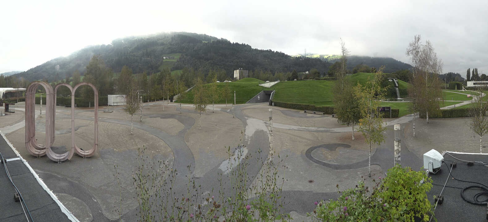 Archiv Foto Webcam Swarovski Kristallwelten: Außengelände