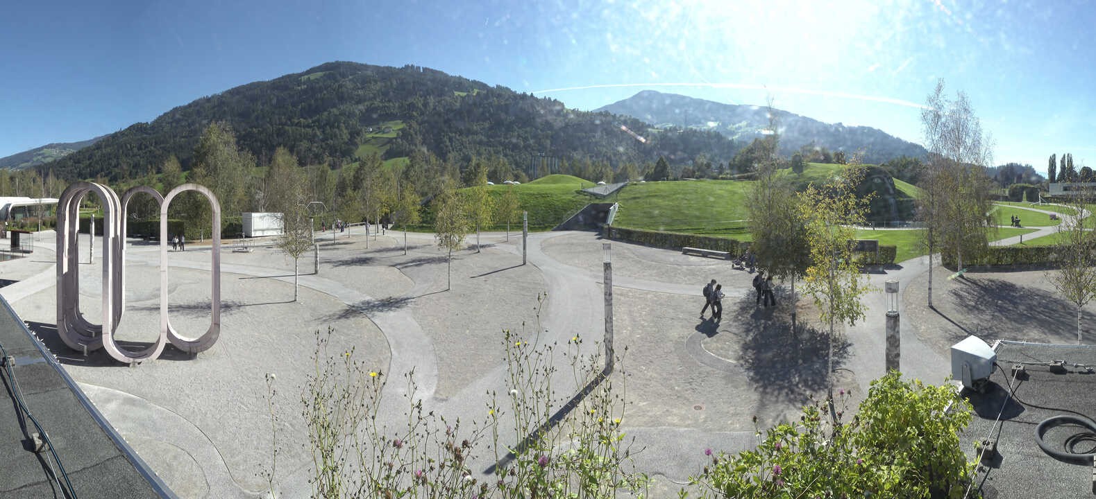 Archiv Foto Webcam Swarovski Kristallwelten: Außengelände