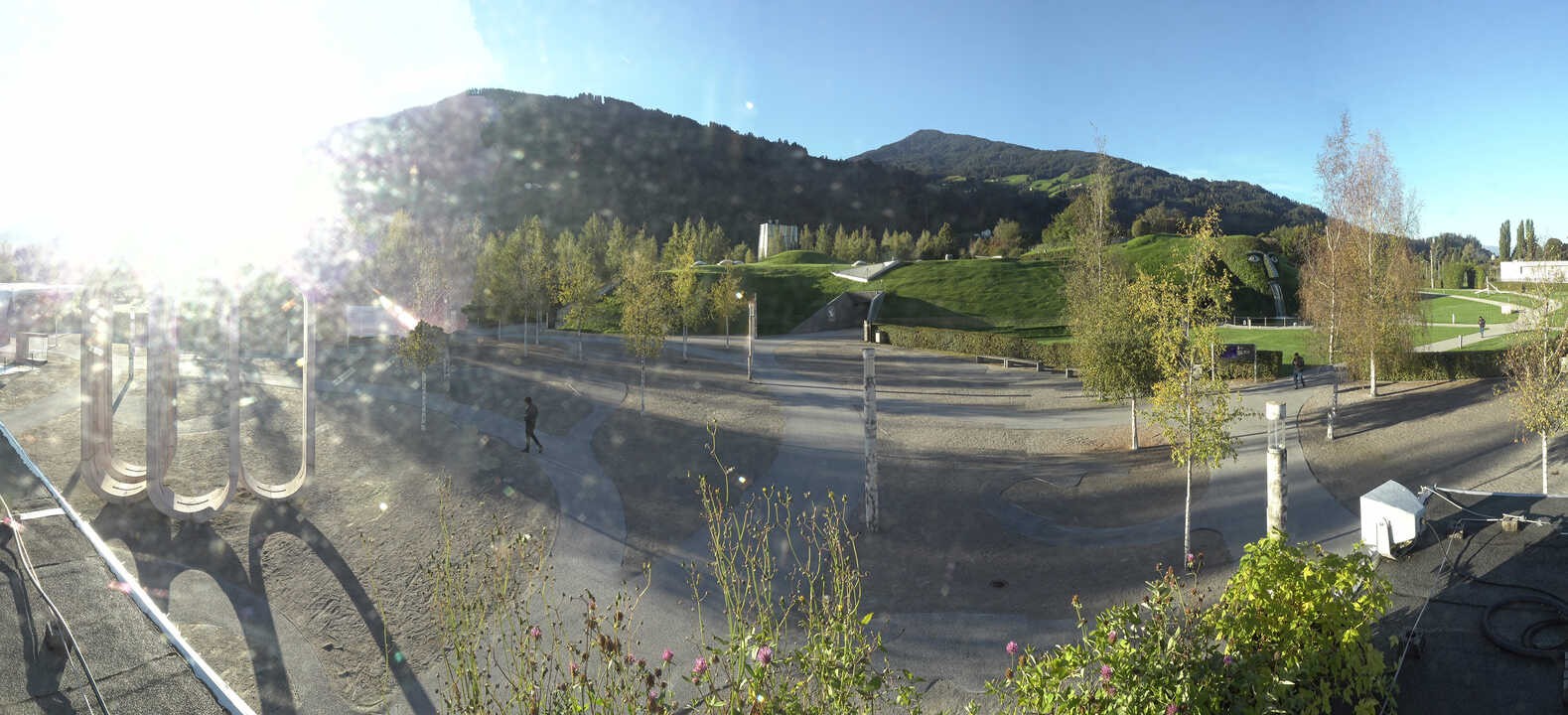 Archiv Foto Webcam Swarovski Kristallwelten: Außengelände