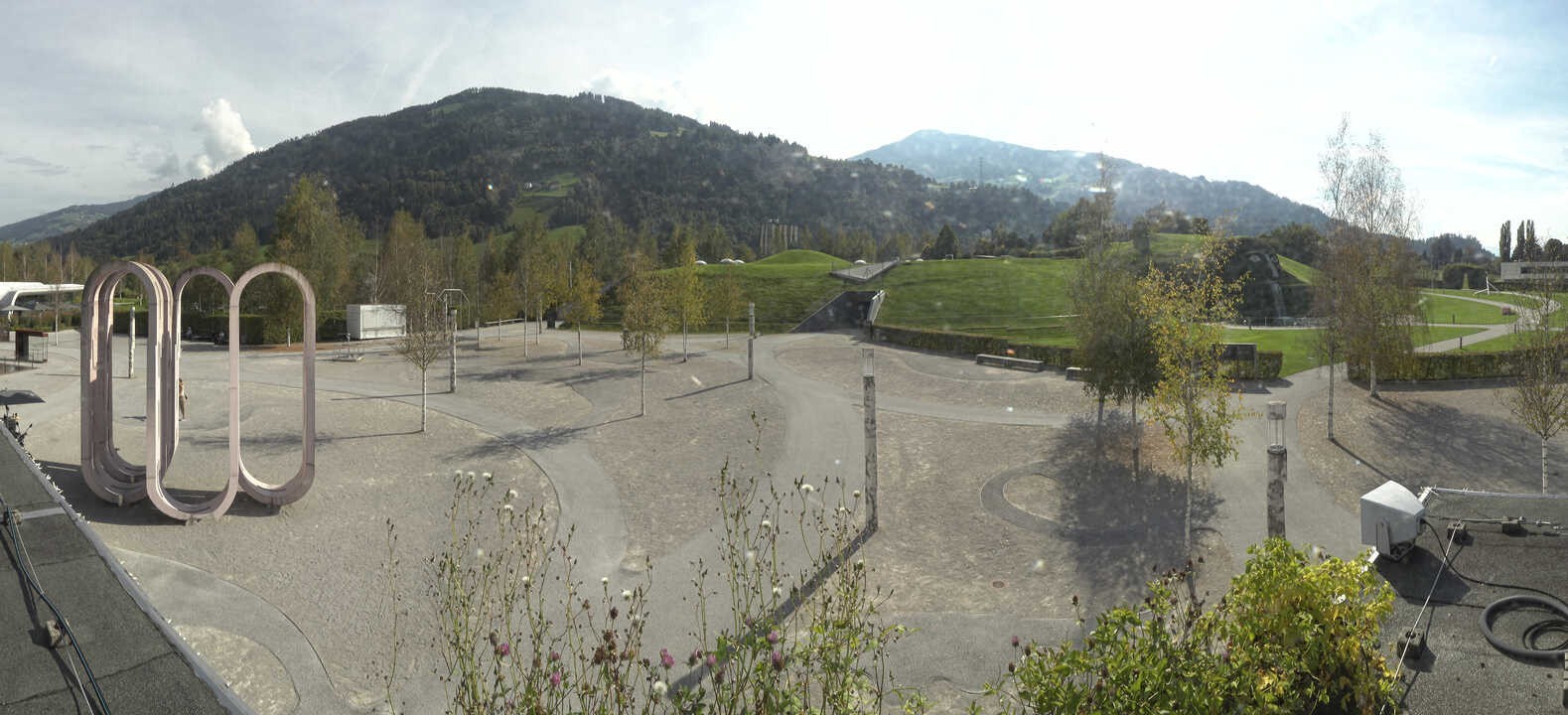 Archiv Foto Webcam Swarovski Kristallwelten: Außengelände