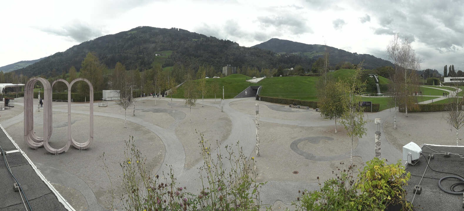 Archiv Foto Webcam Swarovski Kristallwelten: Außengelände