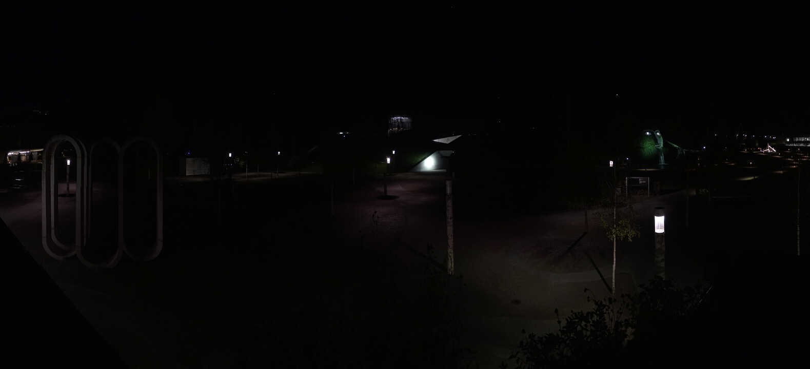 Archiv Foto Webcam Swarovski Kristallwelten: Außengelände
