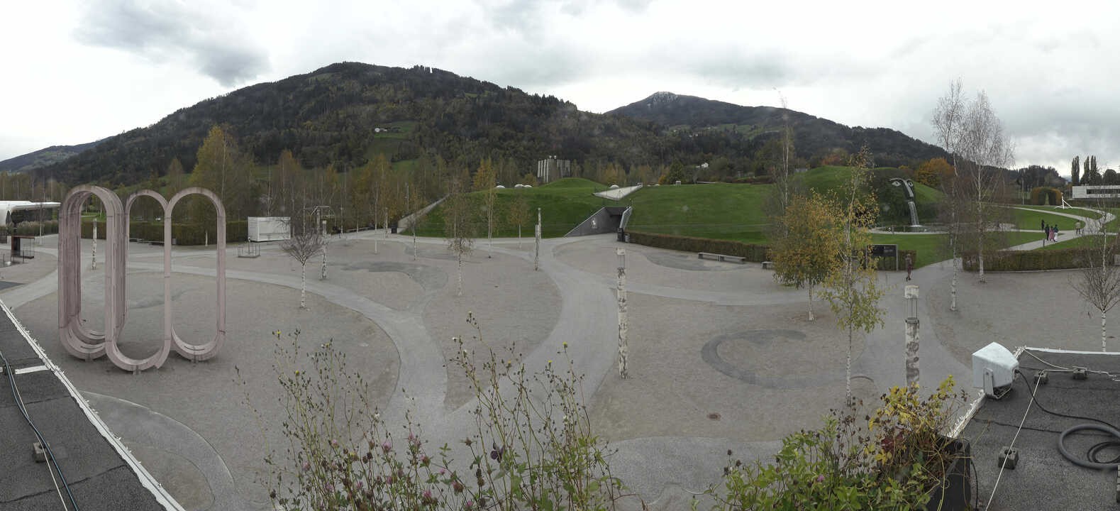 Archiv Foto Webcam Swarovski Kristallwelten: Außengelände