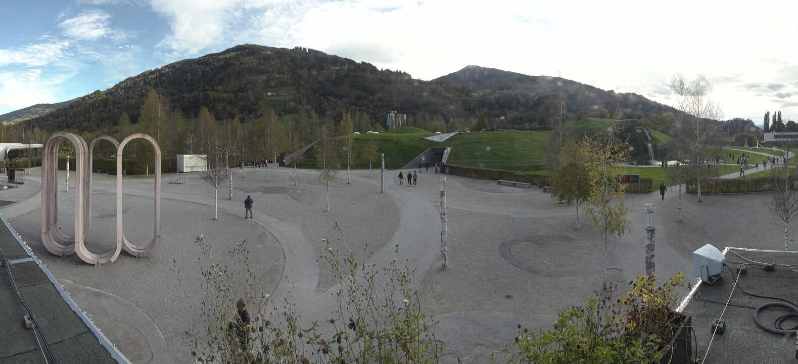 Archiv Foto Webcam Swarovski Kristallwelten: Außengelände