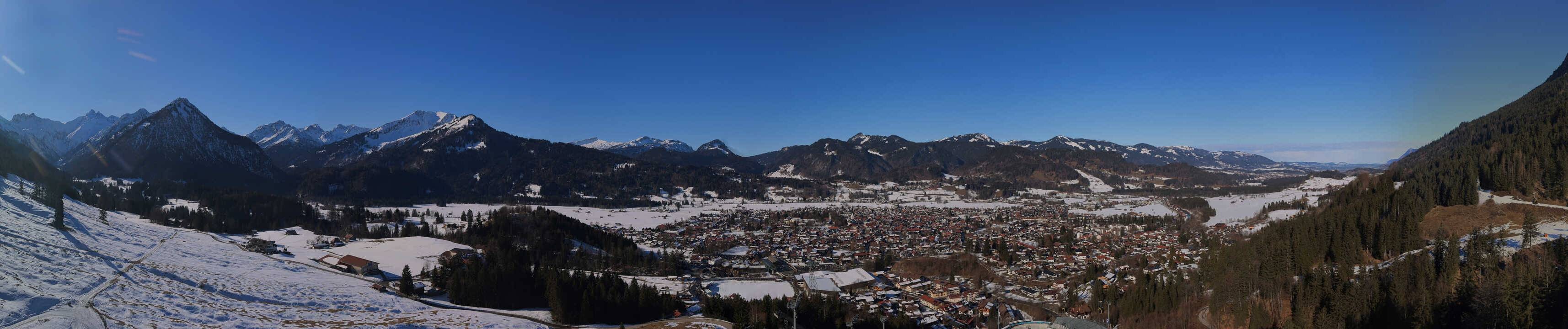 Archiv Foto Webcam Skisprungarena Oberstdorf