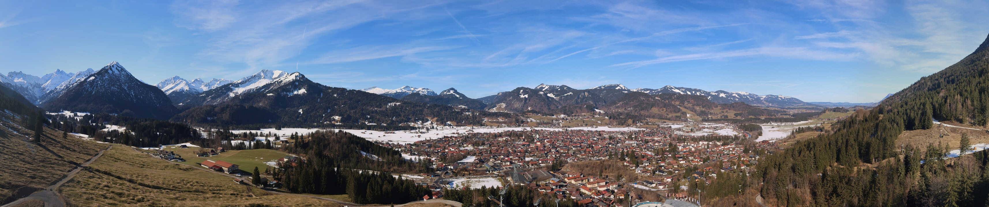 Archiv Foto Webcam Skisprungarena Oberstdorf
