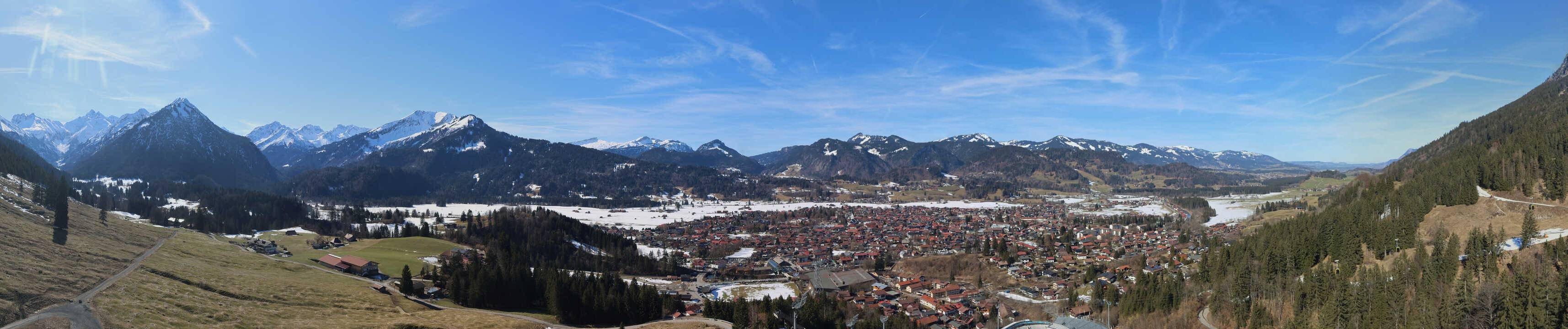 Archiv Foto Webcam Skisprungarena Oberstdorf