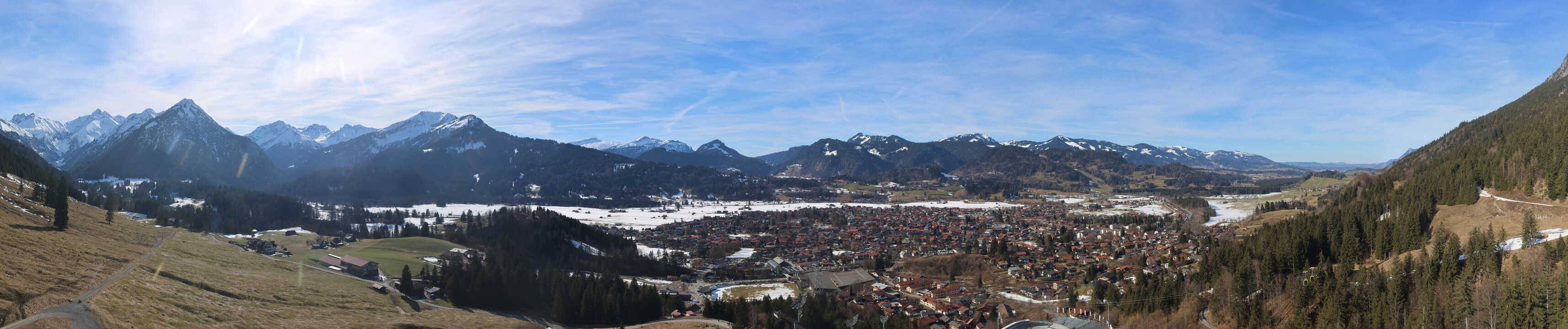 Archiv Foto Webcam Skisprungarena Oberstdorf
