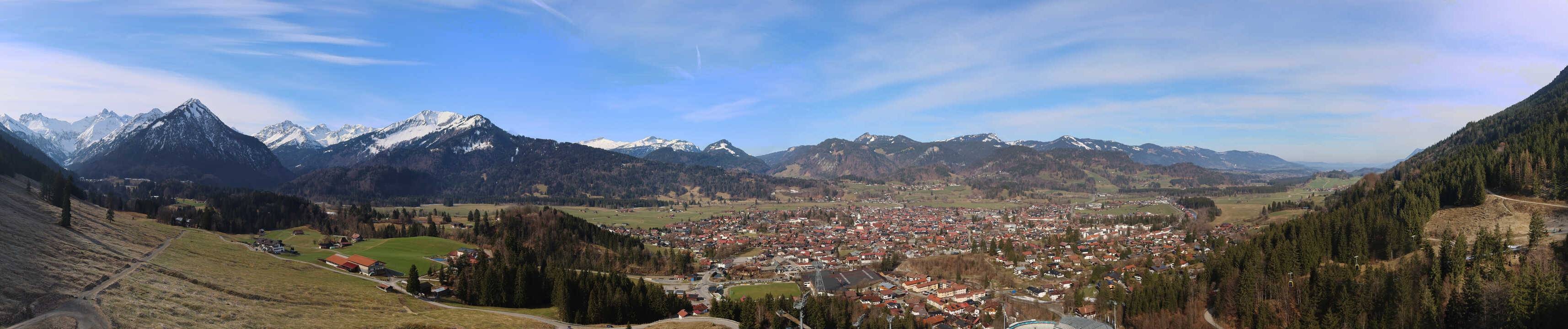 Archiv Foto Webcam Skisprungarena Oberstdorf