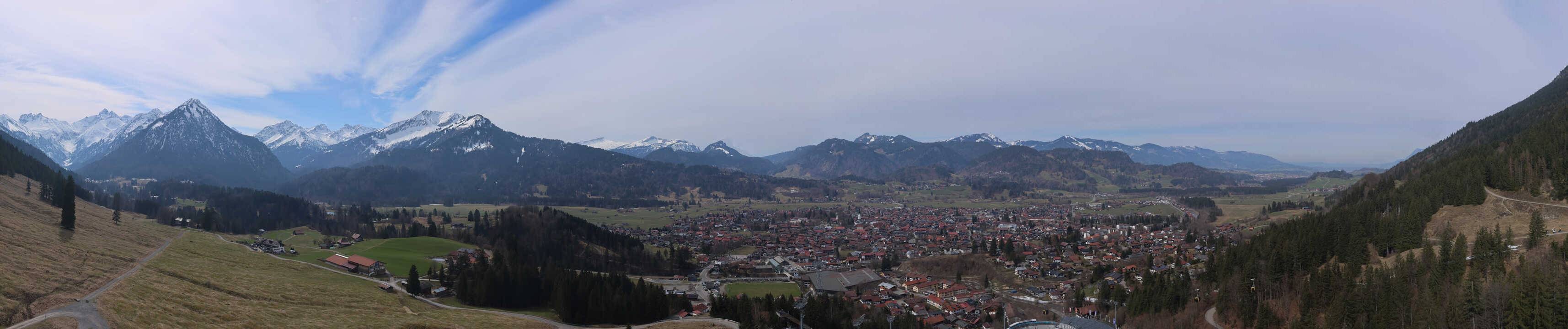 Archiv Foto Webcam Skisprungarena Oberstdorf