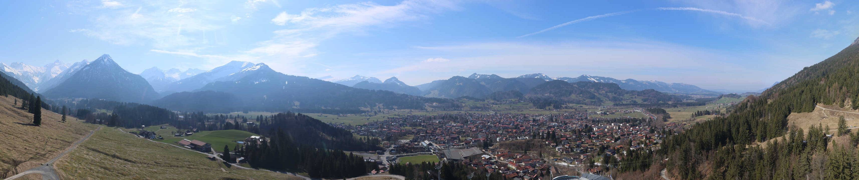 Archiv Foto Webcam Skisprungarena Oberstdorf