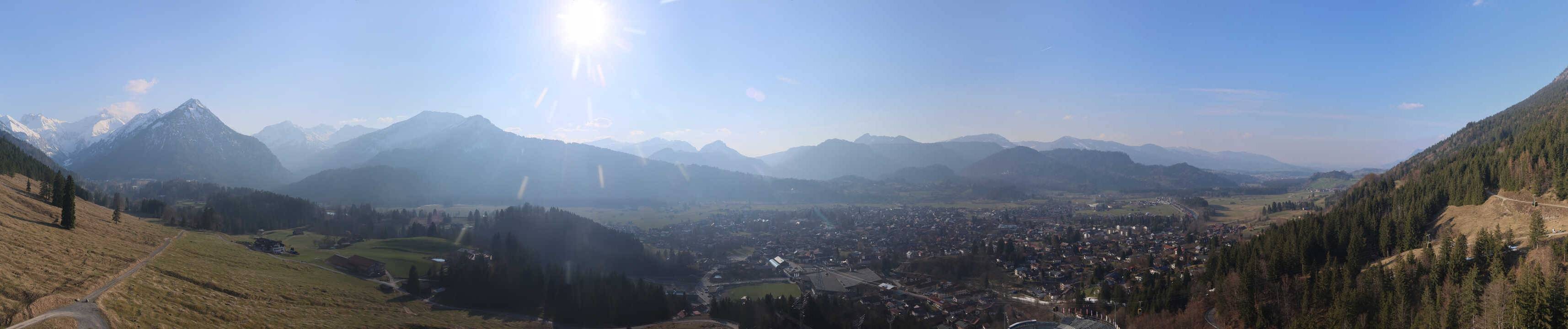 Archiv Foto Webcam Skisprungarena Oberstdorf