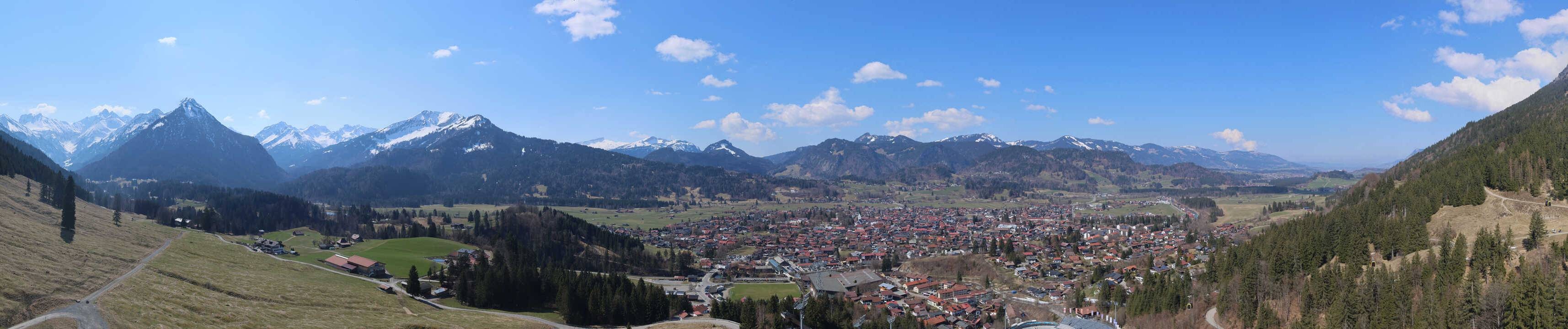 Archiv Foto Webcam Skisprungarena Oberstdorf