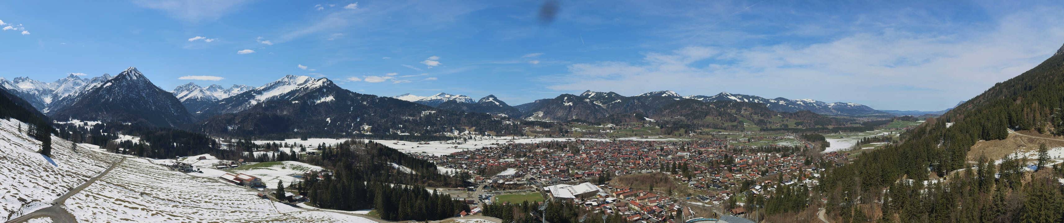 Archiv Foto Webcam Skisprungarena Oberstdorf