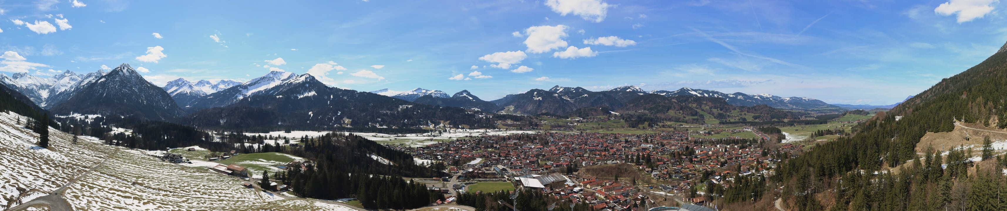 Archiv Foto Webcam Skisprungarena Oberstdorf