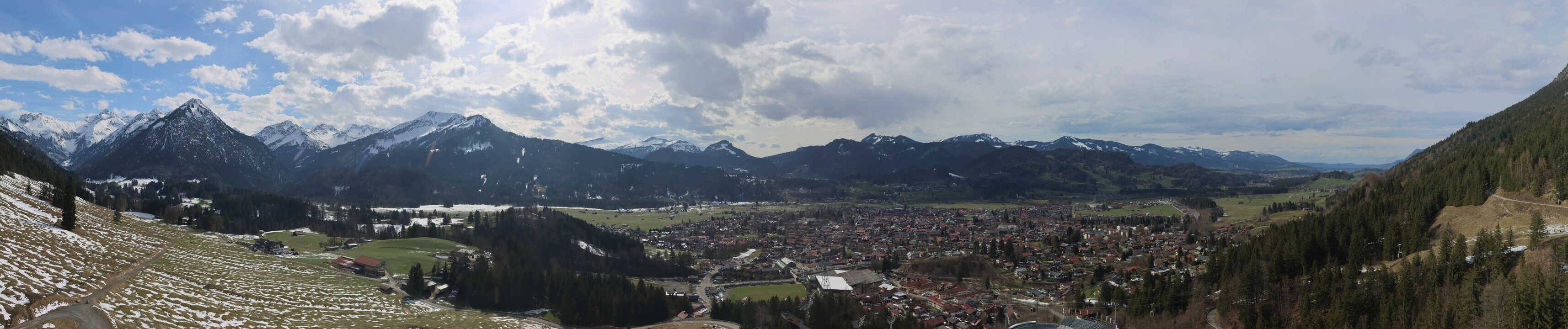 Archiv Foto Webcam Skisprungarena Oberstdorf