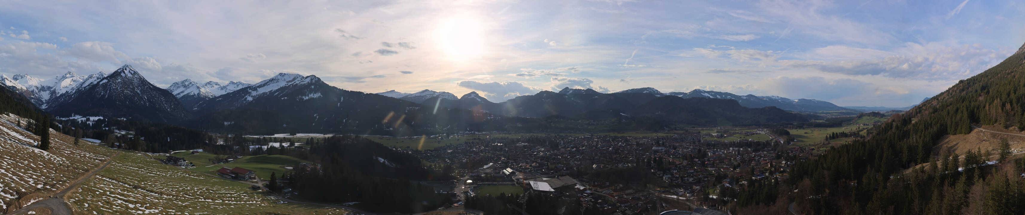 Archiv Foto Webcam Skisprungarena Oberstdorf