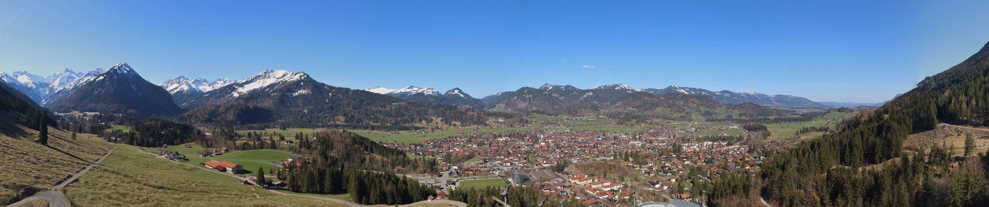 Archiv Foto Webcam Skisprungarena Oberstdorf