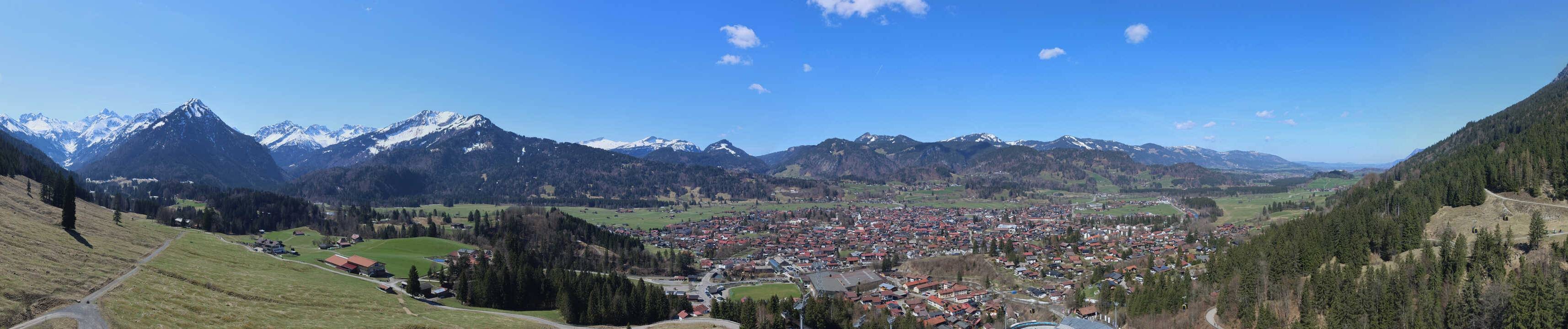 Archiv Foto Webcam Skisprungarena Oberstdorf