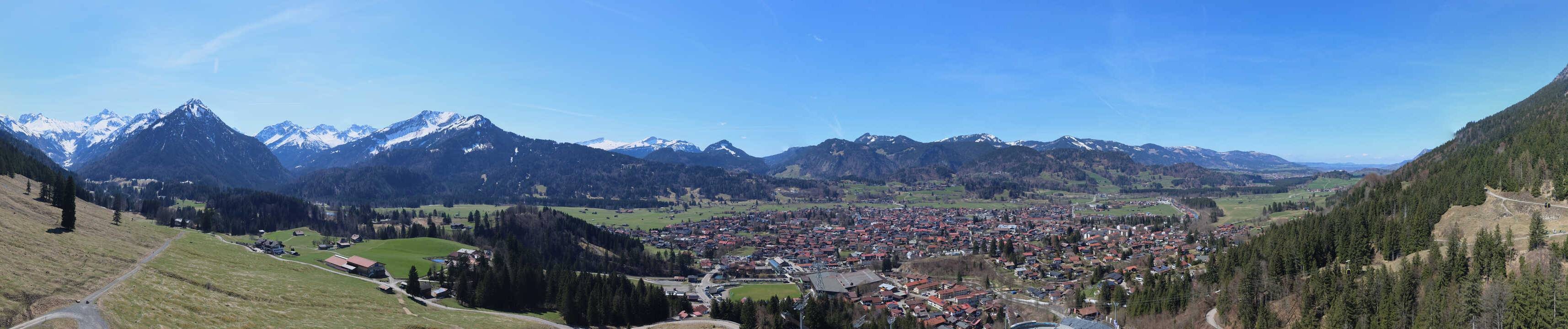 Archiv Foto Webcam Skisprungarena Oberstdorf