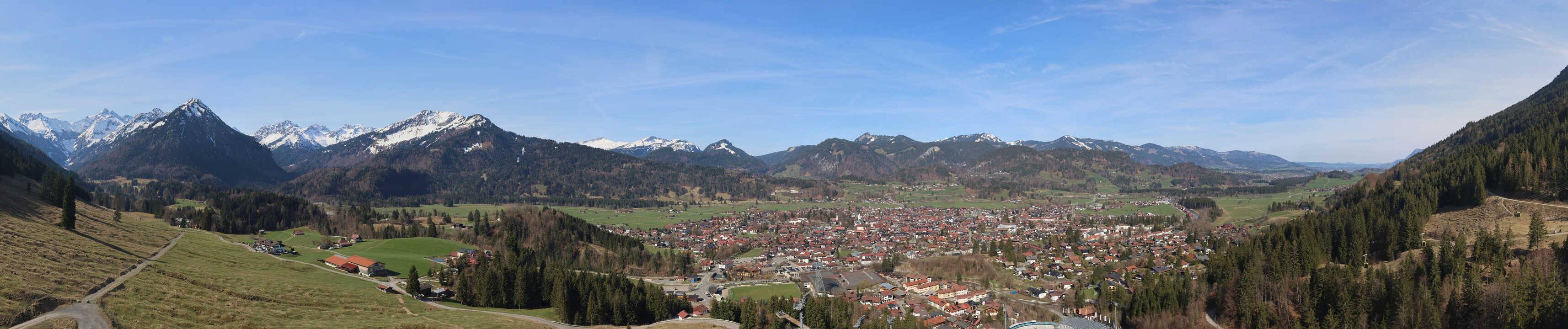 Archiv Foto Webcam Skisprungarena Oberstdorf