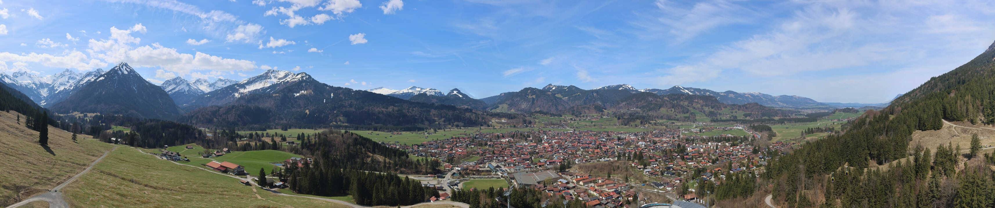 Archiv Foto Webcam Skisprungarena Oberstdorf