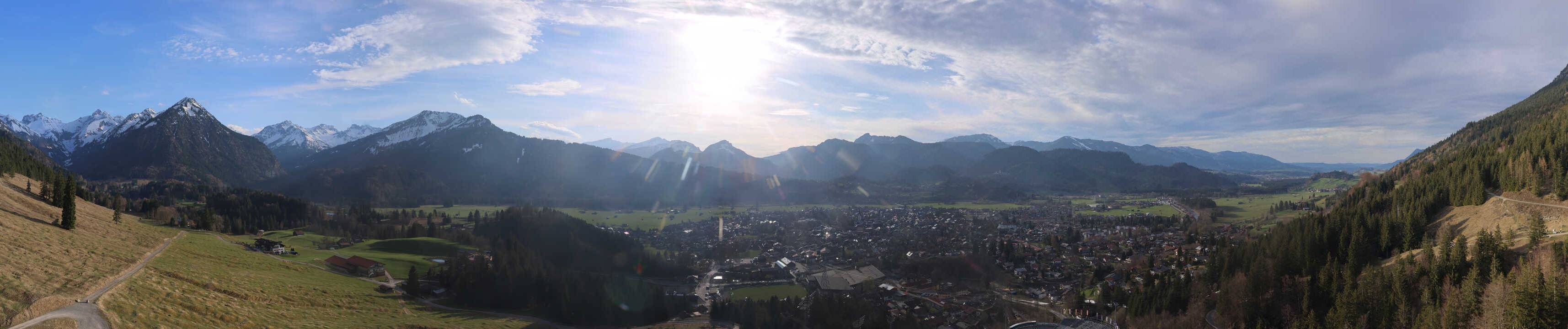 Archiv Foto Webcam Skisprungarena Oberstdorf