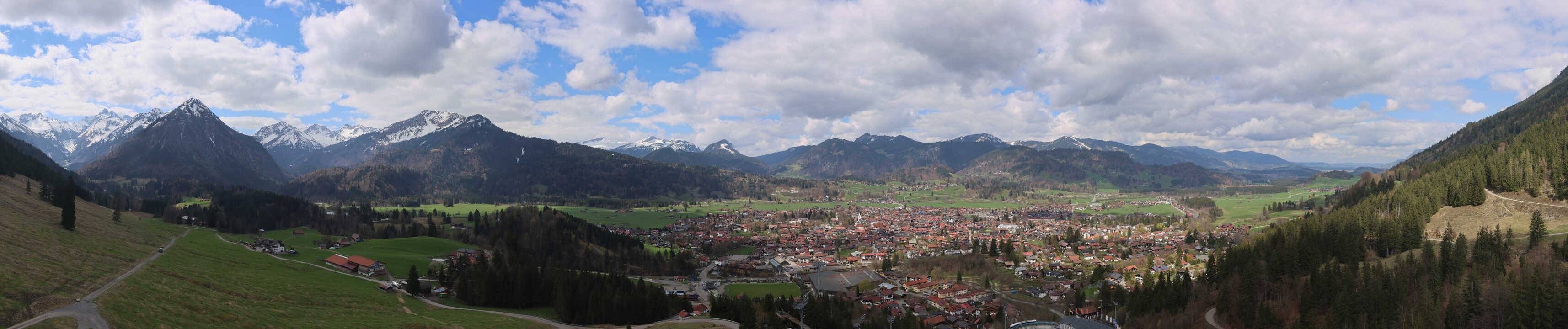 Archiv Foto Webcam Skisprungarena Oberstdorf