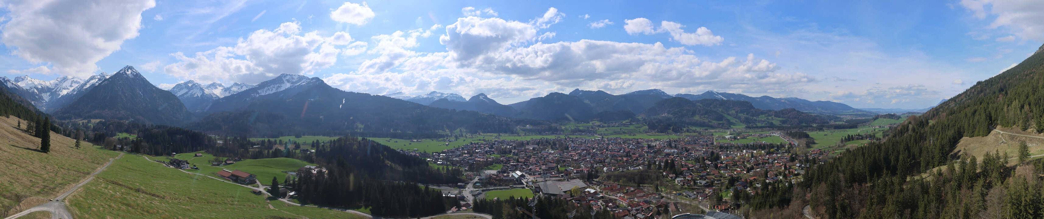 Archiv Foto Webcam Skisprungarena Oberstdorf