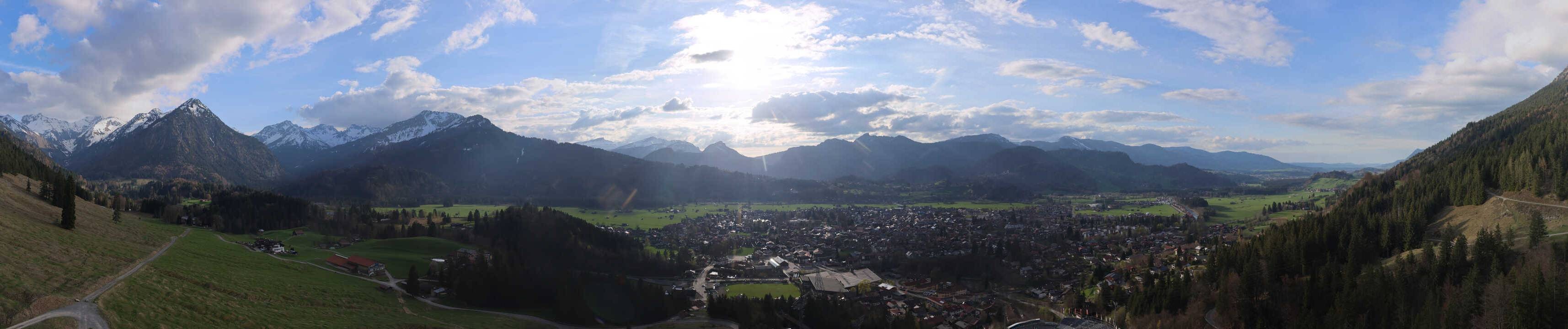 Archiv Foto Webcam Skisprungarena Oberstdorf