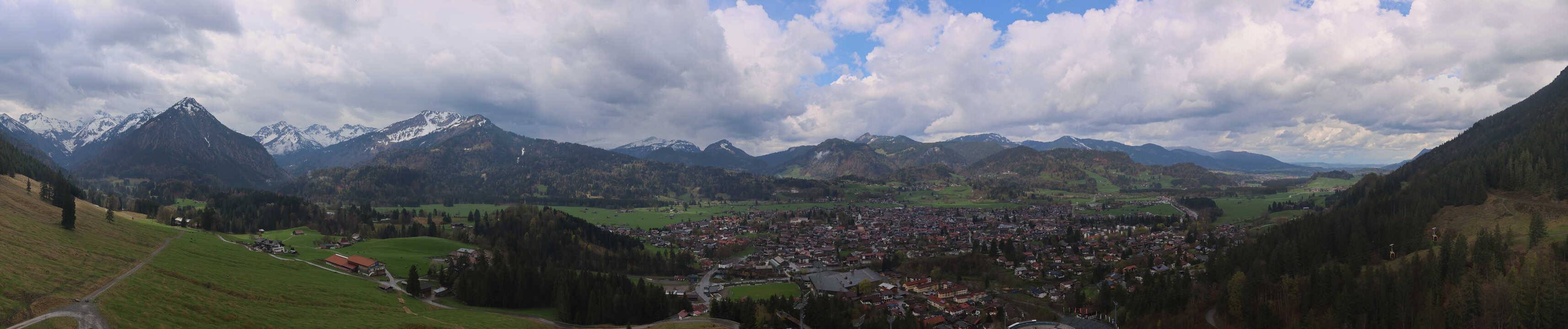 Archiv Foto Webcam Skisprungarena Oberstdorf