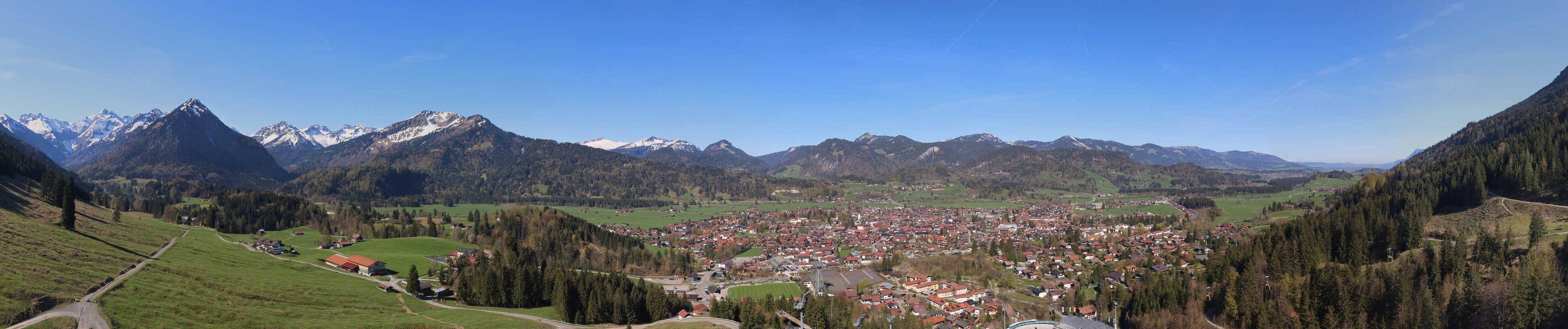 Archiv Foto Webcam Skisprungarena Oberstdorf