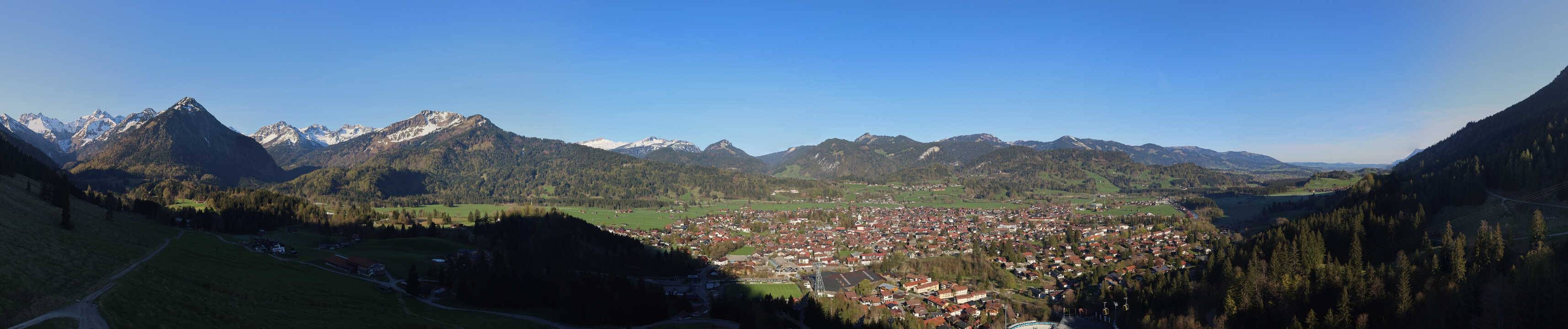 Archiv Foto Webcam Skisprungarena Oberstdorf