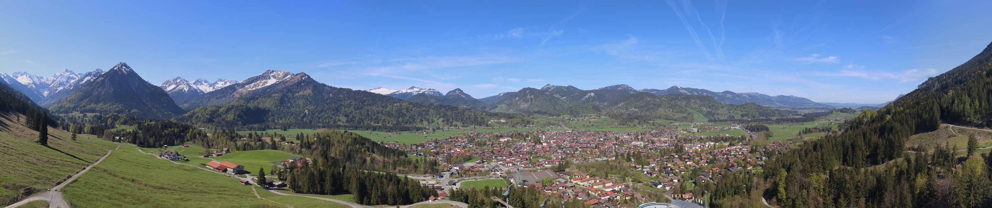 Archiv Foto Webcam Skisprungarena Oberstdorf