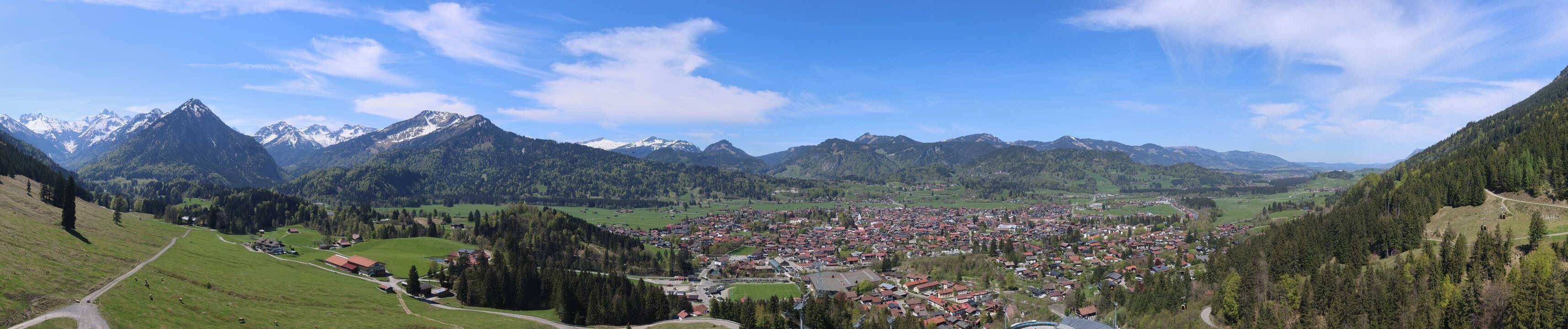 Archiv Foto Webcam Skisprungarena Oberstdorf